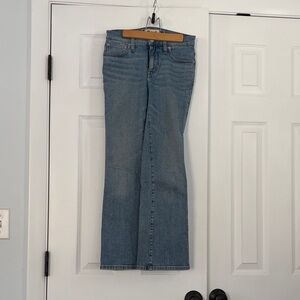 Madewell Mid-Rise Kick-Out Crop Jeans